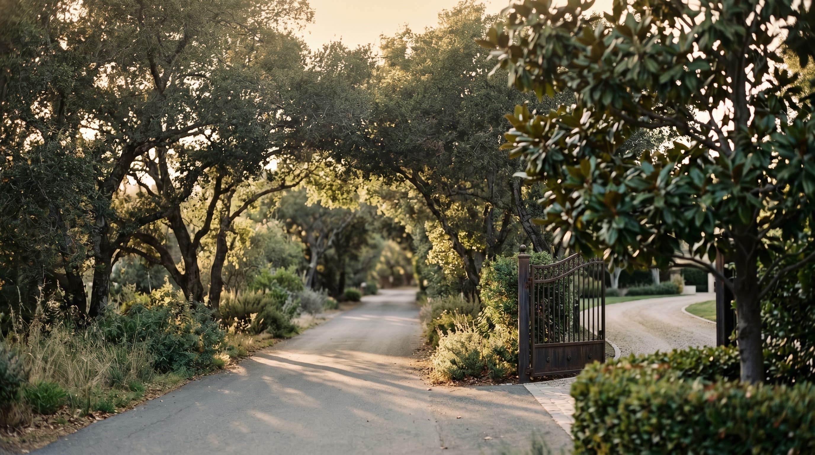 SF Peninsula & Bay Area — Atherton to Hillsborough to Pacific Heights. Restraint that carries.