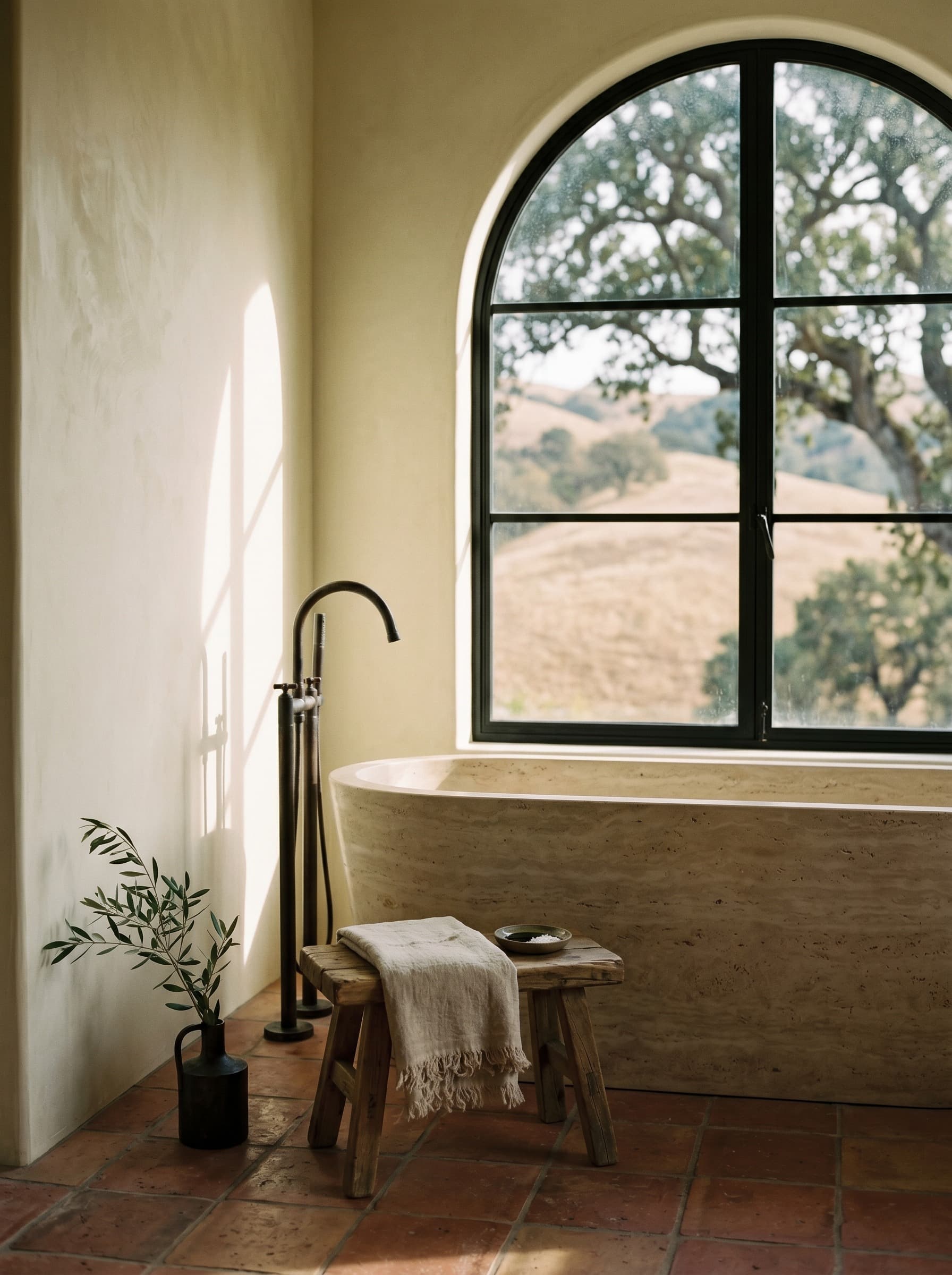 Happy Canyon Ranch — primary bath