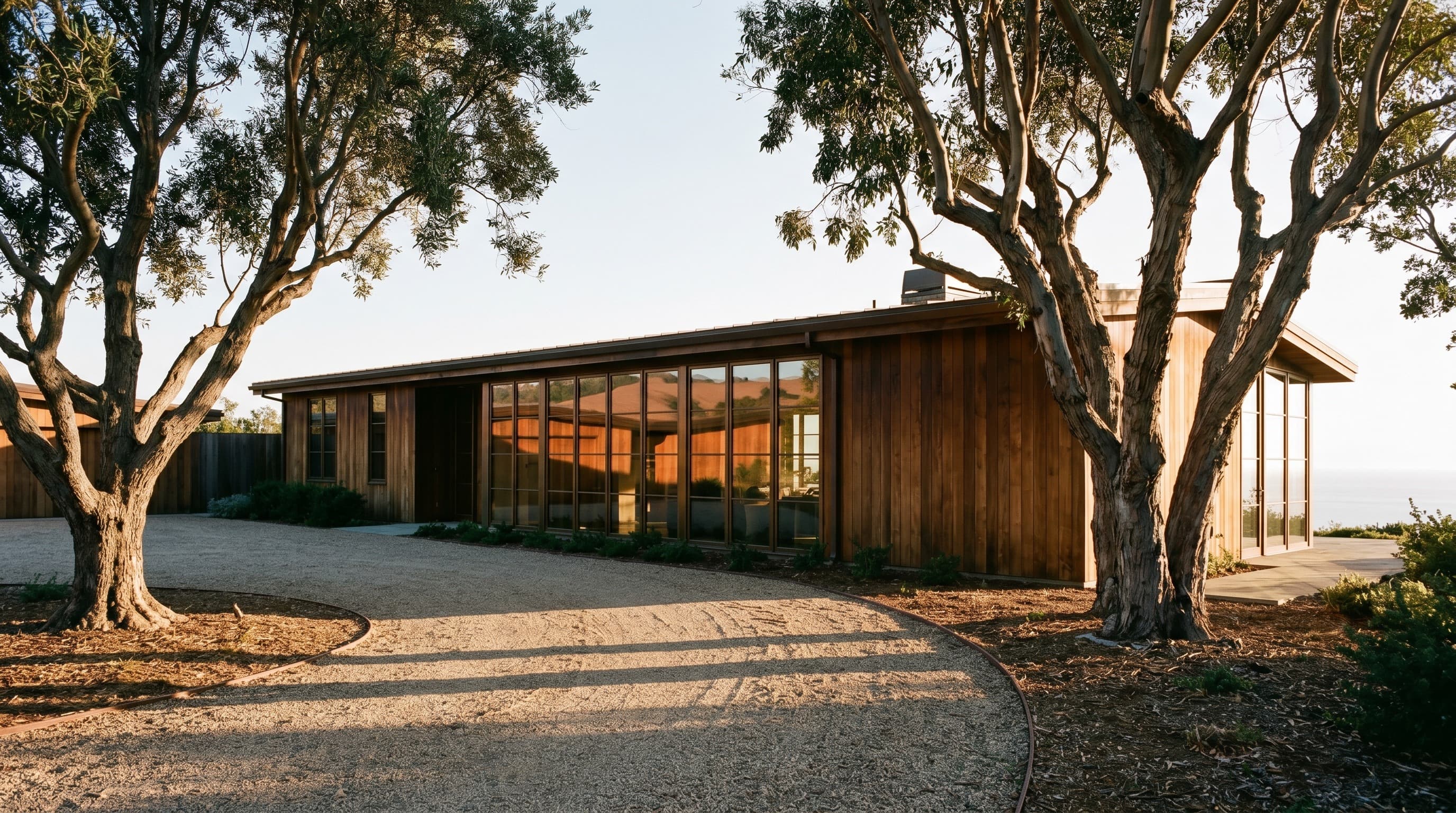 Las Palmas Ridge, Hope Ranch, CA — exterior approach