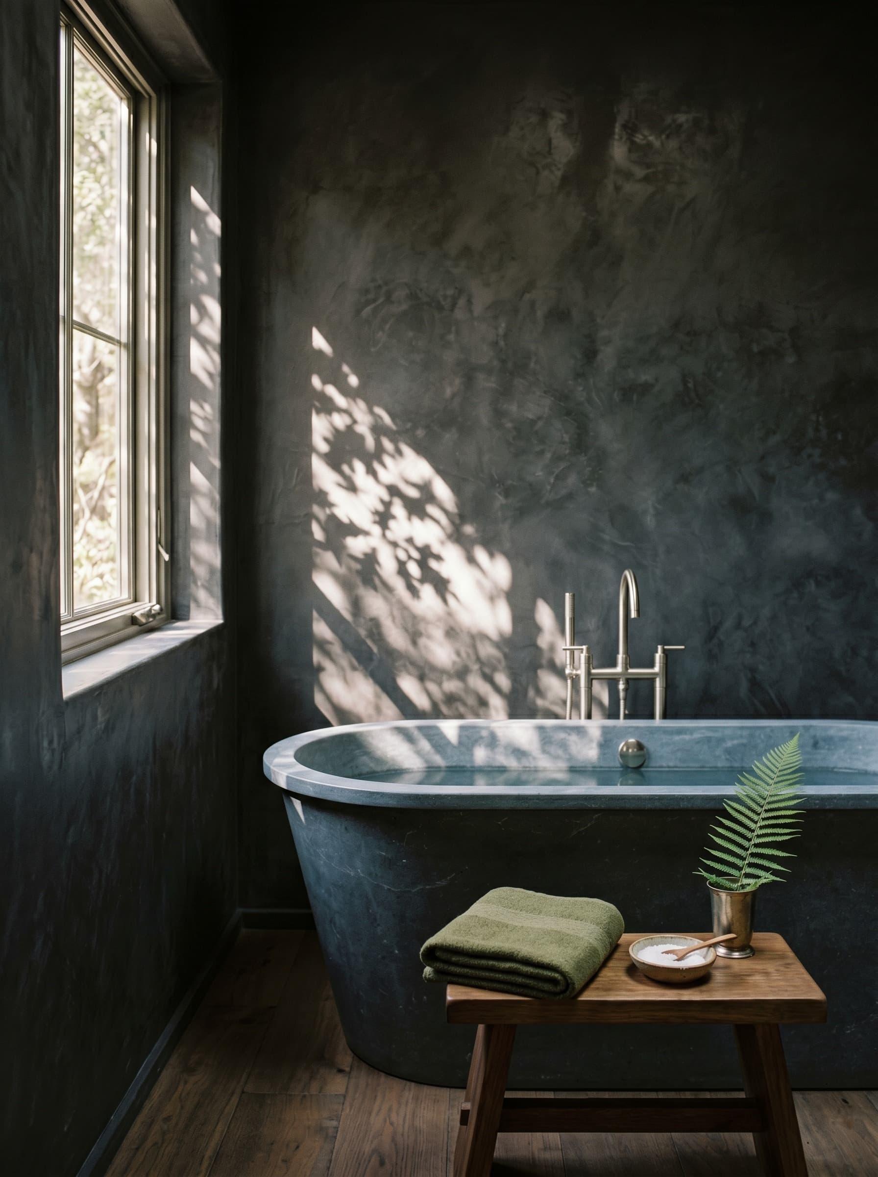 Mission Canyon Refuge — primary bath