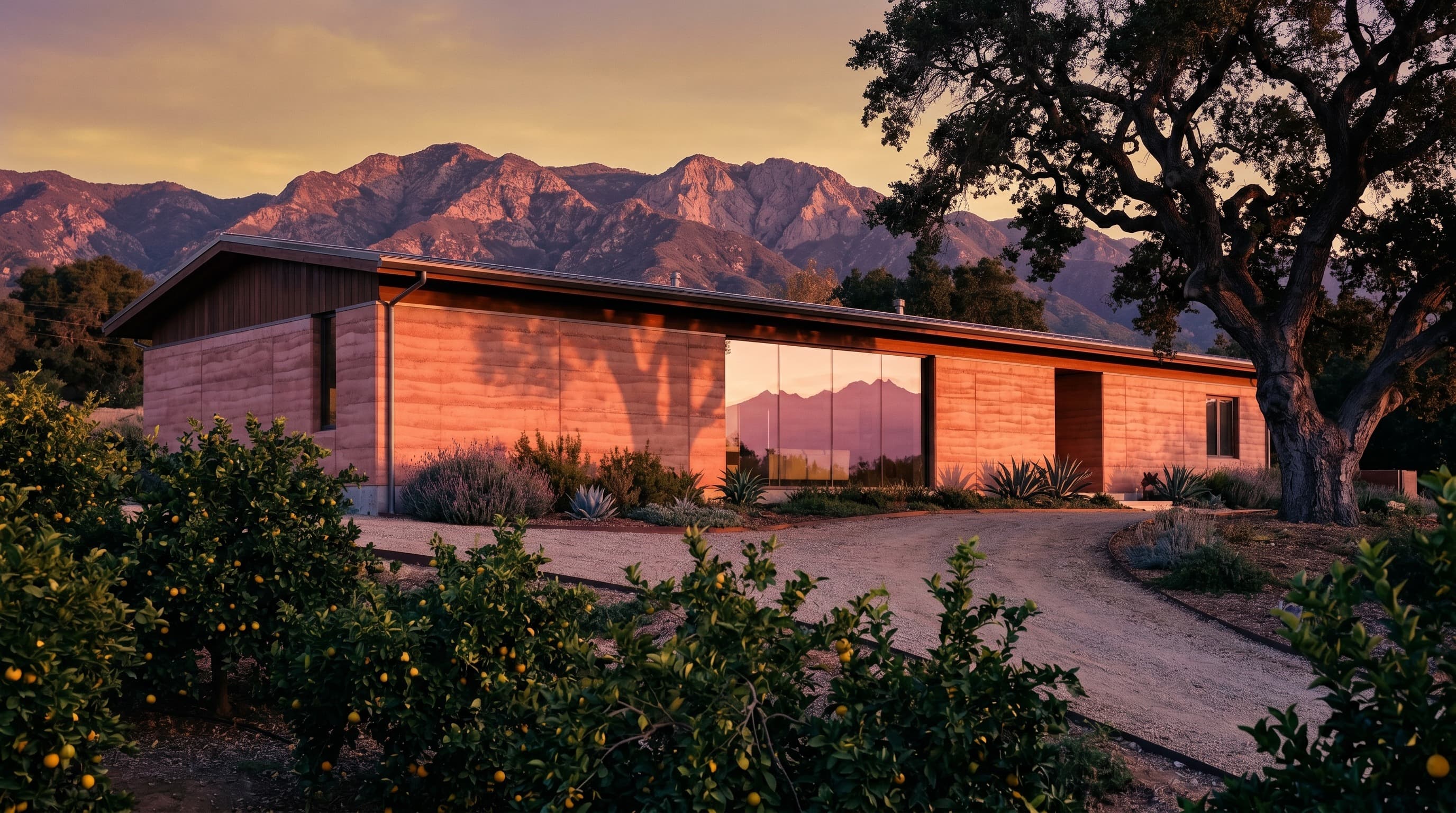 Next project — Pink Moment Residence, Ojai East End, CA